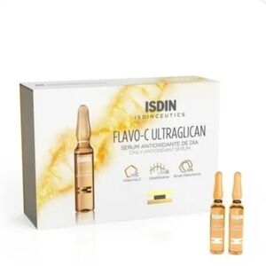 ISDIN Isdinceutics‎ Flavo-C Ultraglican 10 Antioxidant Ampoules NEW